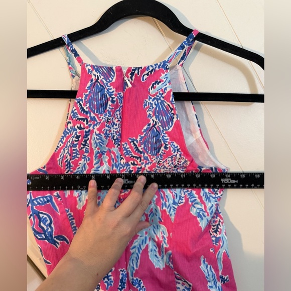 Lilly Pulitzer Women's Annabelle Pink Tank Top Size 2 Samba - Picture 8 of 8